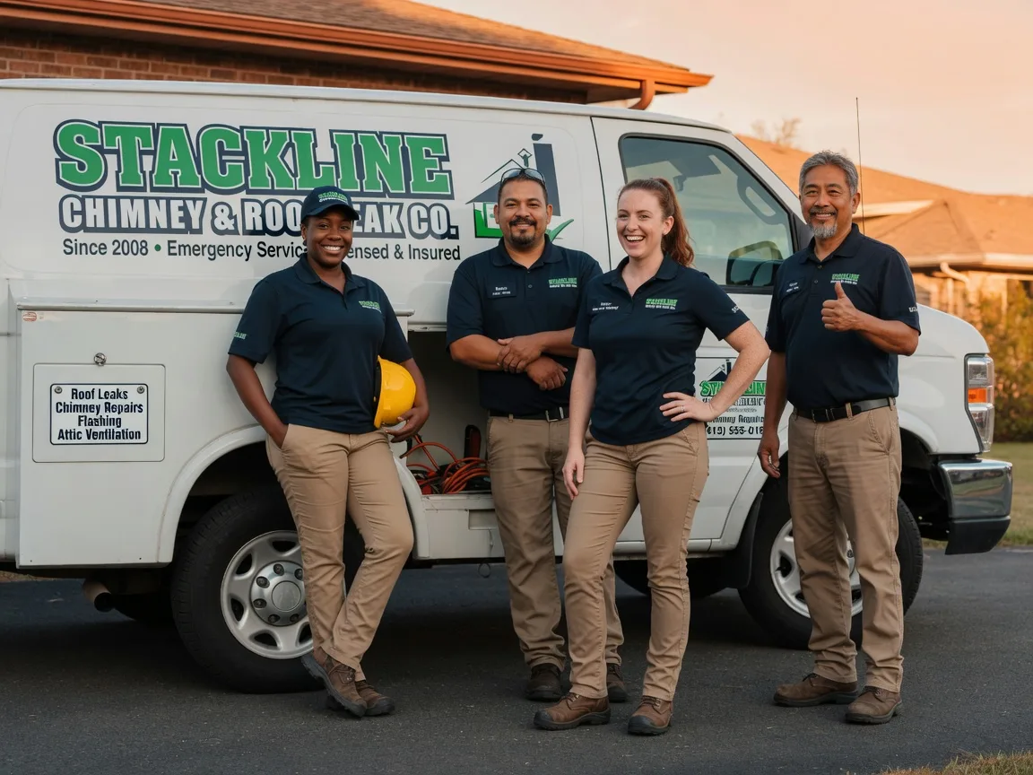 Chimney flashing repair company in Burt, MI